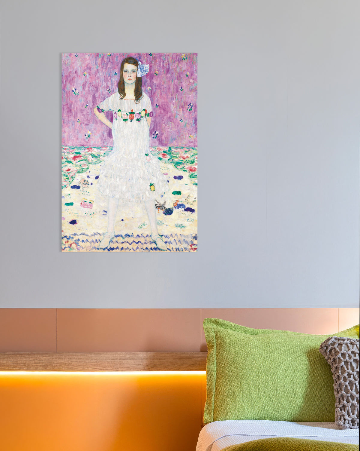 Poster of Mäda Primavesi (1912–1913) by Gustav Klimt