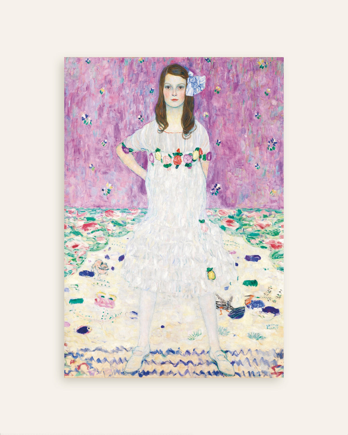 Poster of Mäda Primavesi (1912–1913) by Gustav Klimt, thumbnail