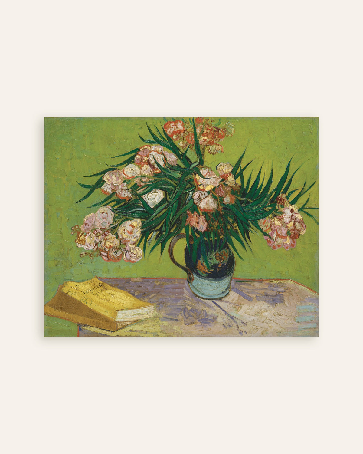 Poster of Oleanders (1888) by Vincent van Gogh, thumbnail
