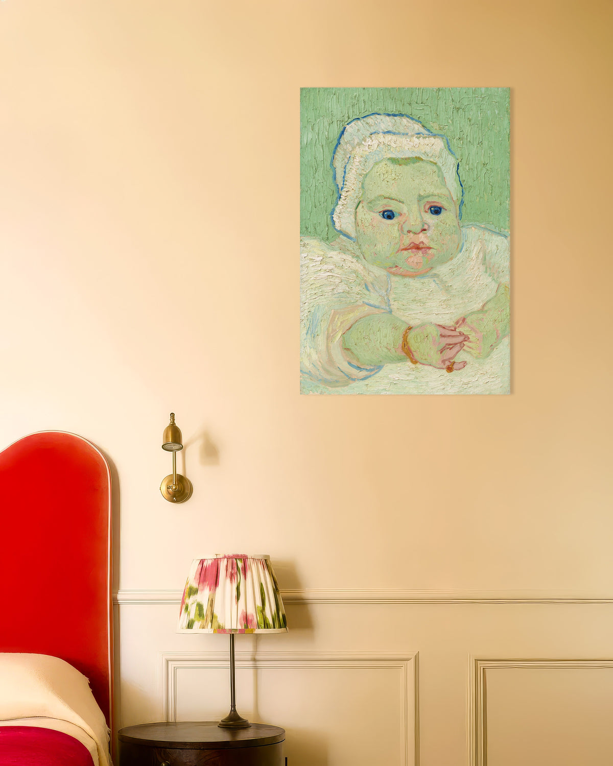 Poster of Roulin's Baby (1888) by Vincent van Gogh