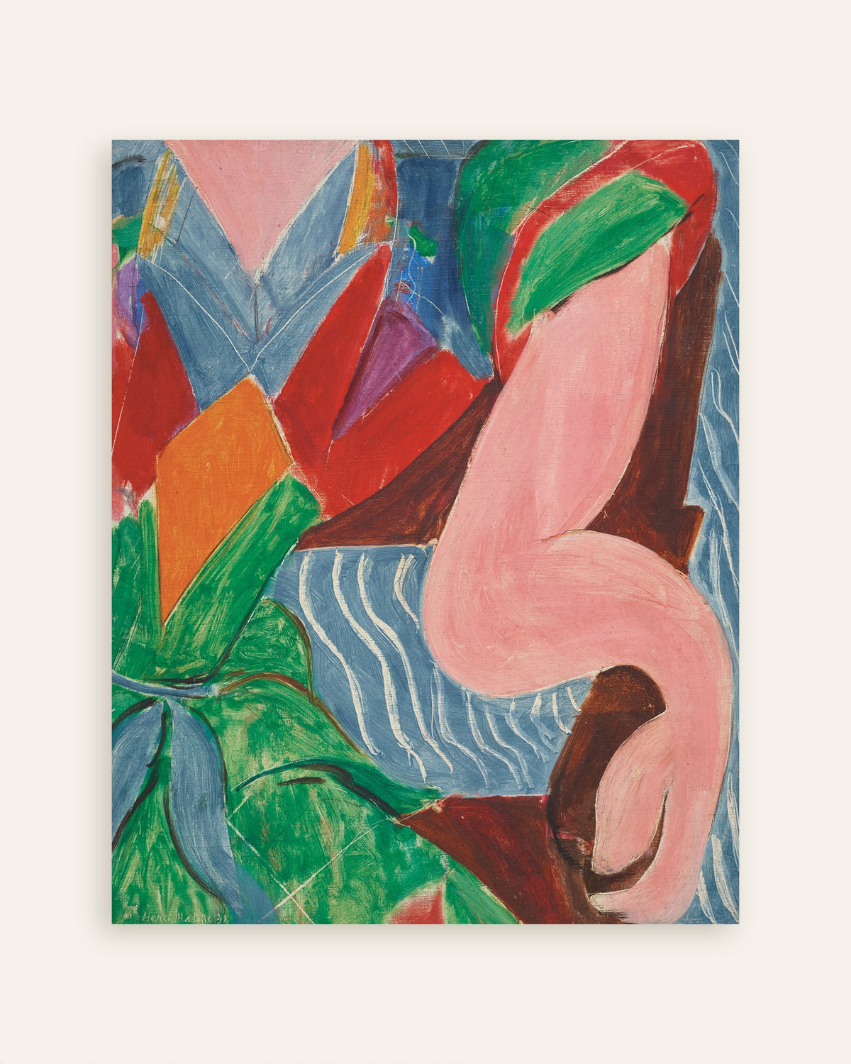Poster of The Arm (1938) by Henri Matisse, thumbnail
