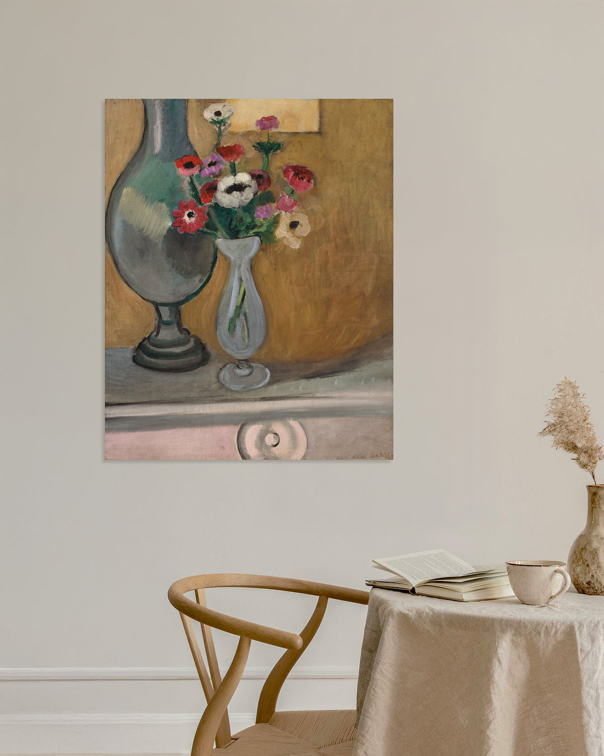 Poster of The Bouquet of Anemones (1918) by Henri Matisse