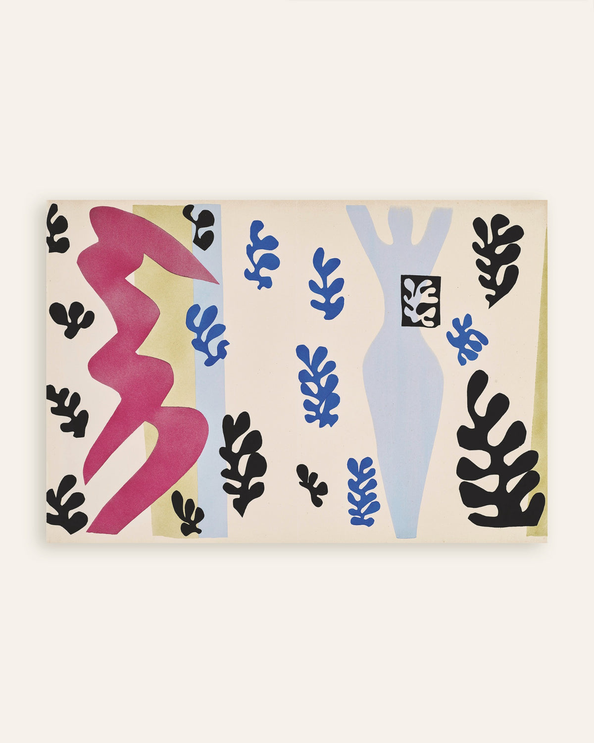 Poster of The Knife Thrower (Jazz, 1947) by Henri Matisse, thumbnail