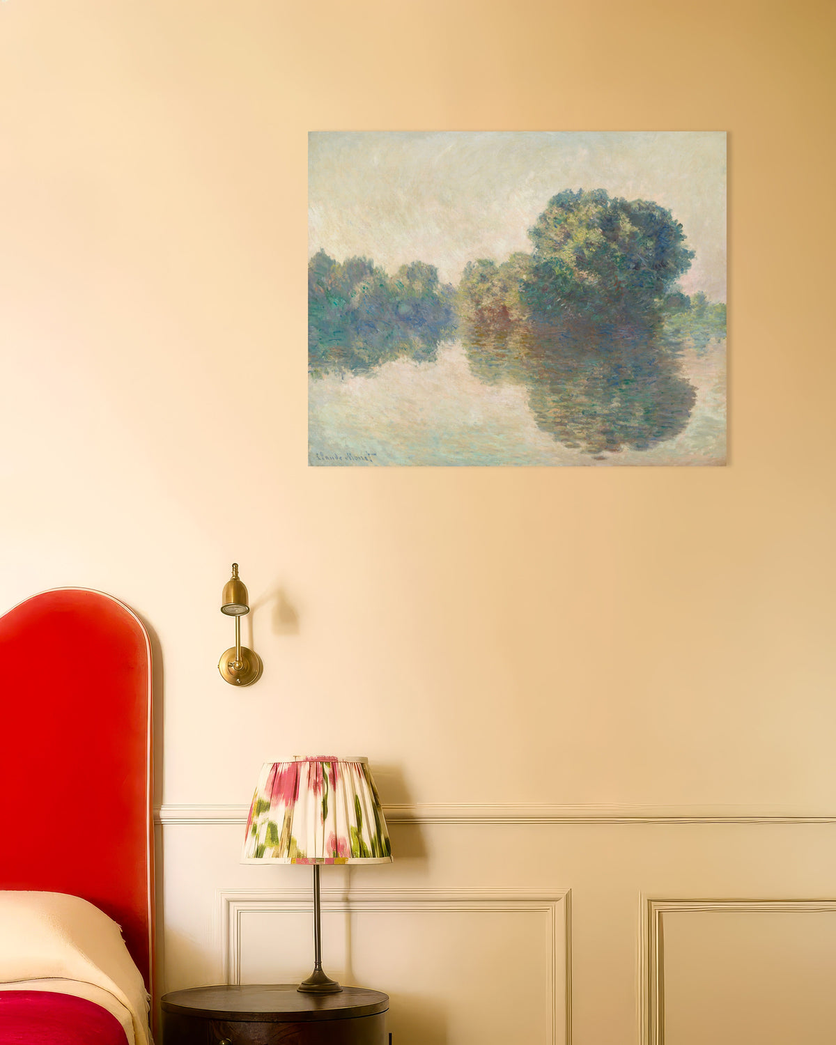 Poster of The Seine at Giverny (1897) by Claude Monet