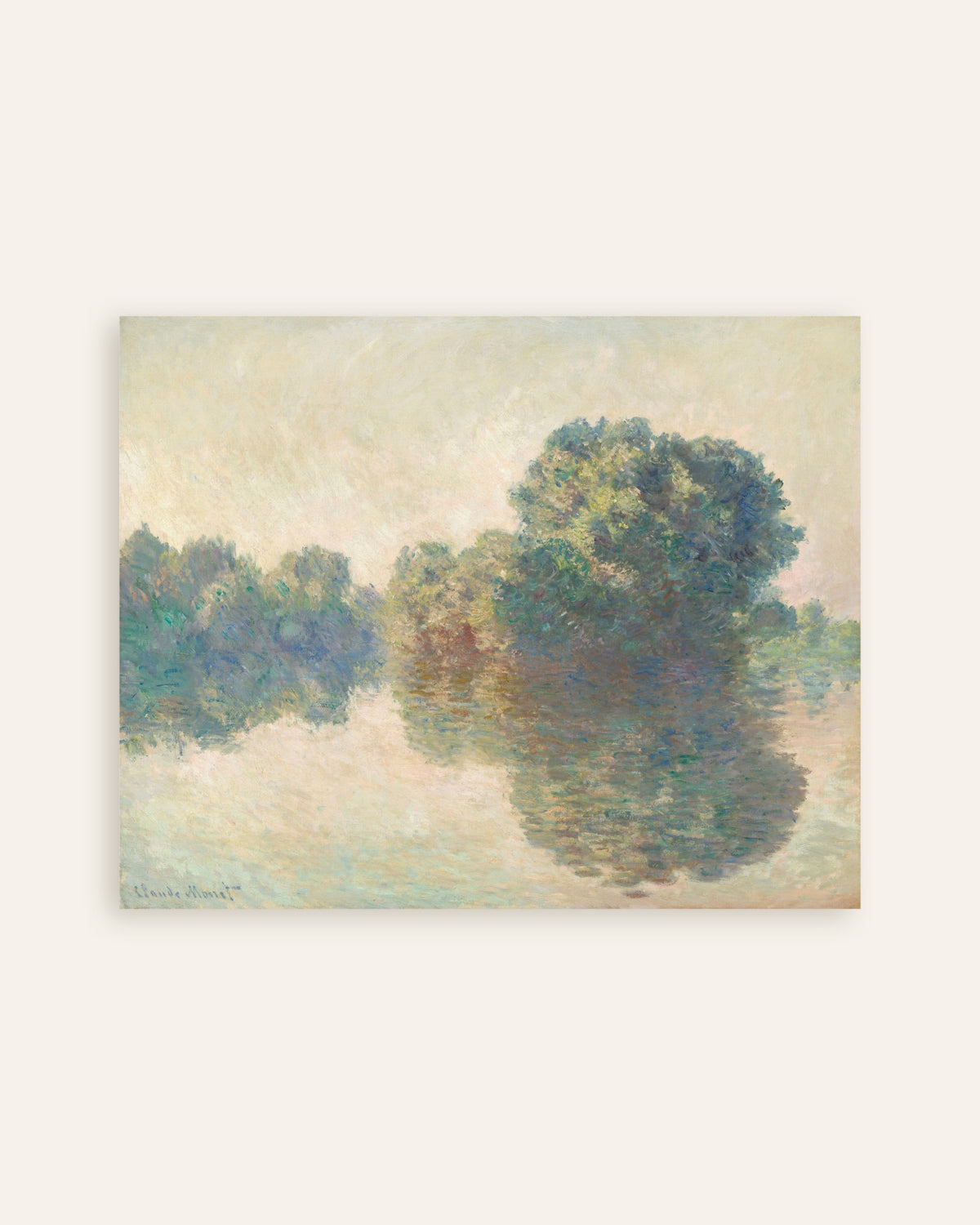 Poster of The Seine at Giverny (1897) by Claude Monet, thumbnail