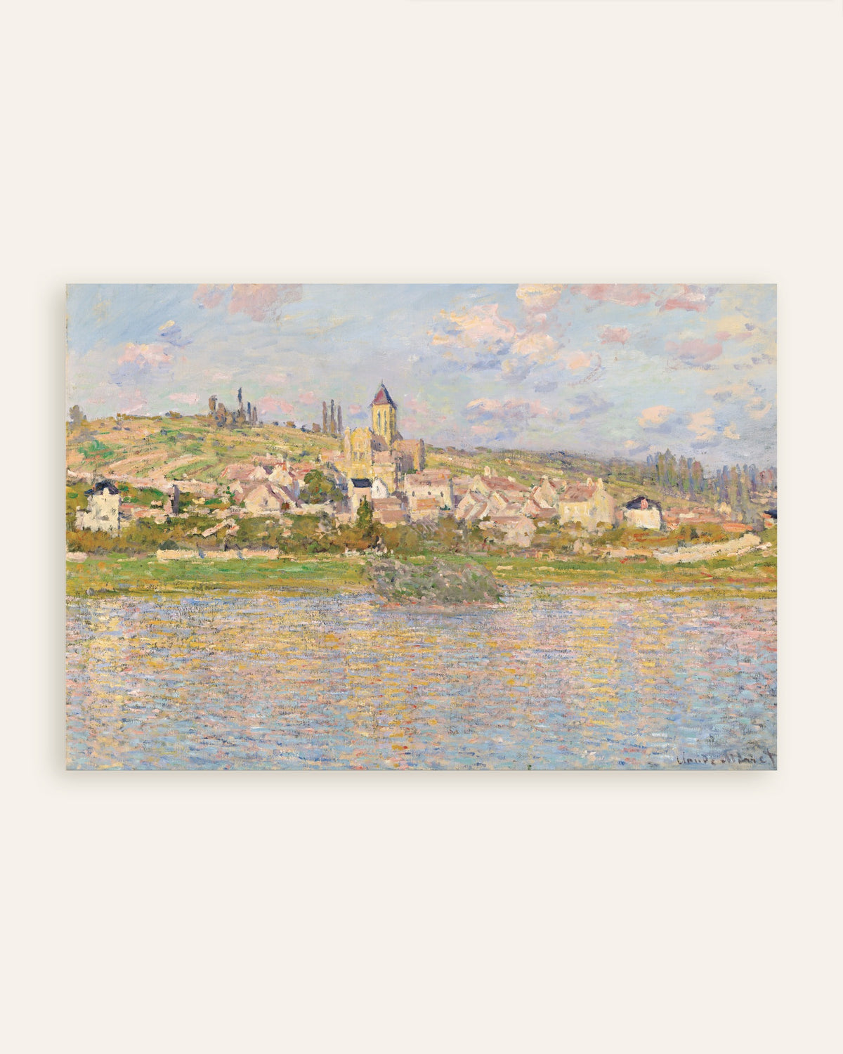 Poster of Vétheuil by Claude Monet, thumbnail