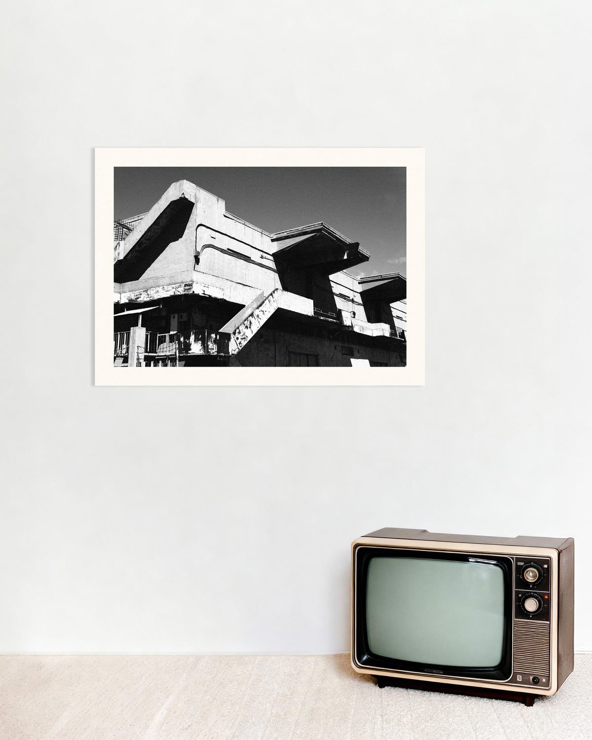 Poster of Weathered Concrete Pavilion
